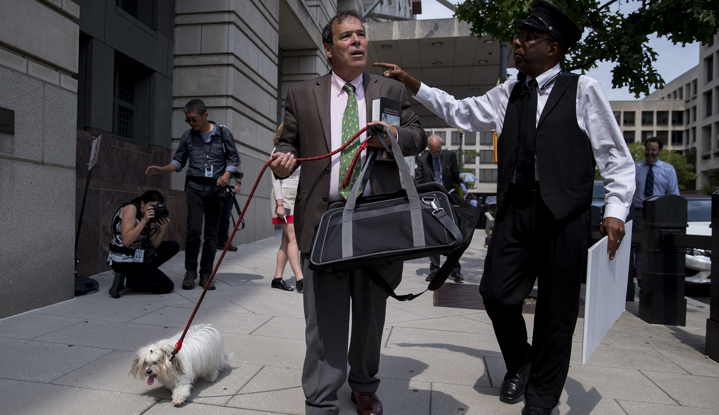 Roger Stone accused of threatening radio host Randy Credico’s therapy dog and told him: ‘Prepare to die’