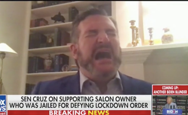 ‘Braveheart’ Ted Cruz yells ‘Freedom!’ on Hannity after getting hair cut at Dallas salon