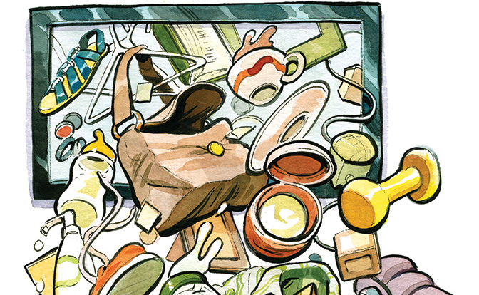 Shopping with a friend