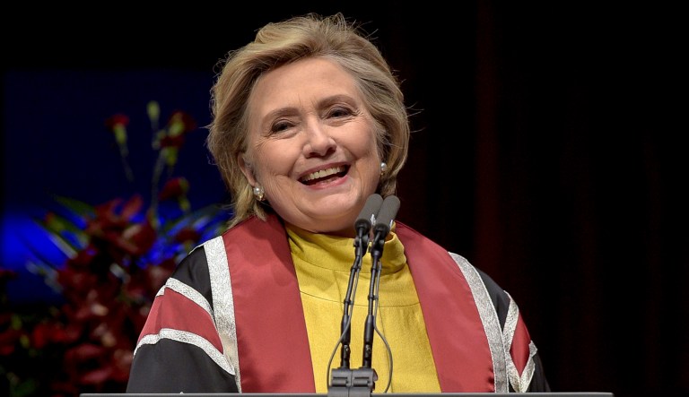 In an interview last month, Hillary Clinton said she wouldn't seek the Democratic presidential nomination in 2020. 