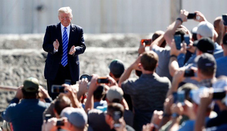 President Trump promised Wednesday that Republicans will take another stab at overhauling the U.S. healthcare system, an effort that collapsed when Senate GOP leaders failed to attract the support they needed to repeal and replace Obamacare. (AP Photo/Charlie Neibergall)