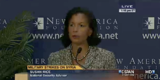 Susan Rice: Obama’s ‘deliberately limited’ action in Syria similar to Reagan strikes