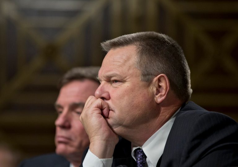 A bill by U.S. Sen. Jon Tester to expand wilderness and mandate more logging on federal lands in Montana passed its first test Thursday in a Senate committee despite opposition by Republicans who called the measure unbalanced. (AP/J. Scott Applewhite)