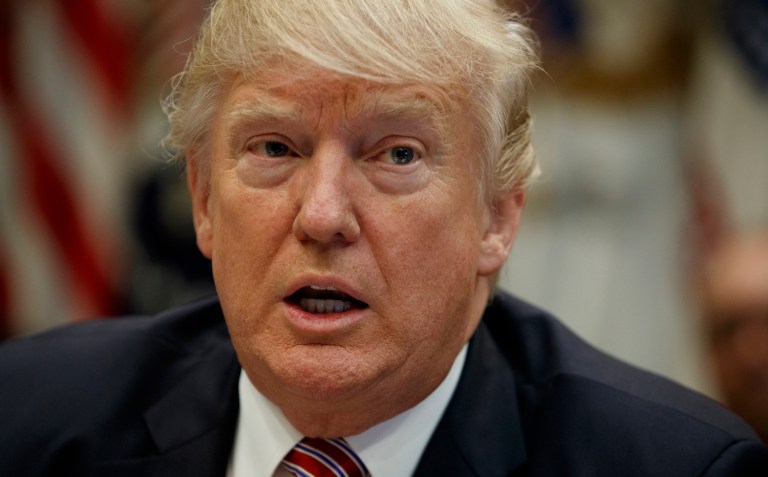 The votes in play right now seem to belong to centrists and soft conservatives from Medicaid expansion states. (AP Photo/Evan Vucci)