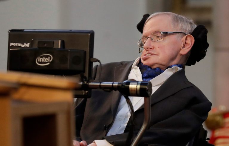 Hawking has committed the unforgivable sin of allowing hyperbole and his progressive political views to grossly distort his cold-eyed scientific judgment. (AP Photo/Matt Dunham)