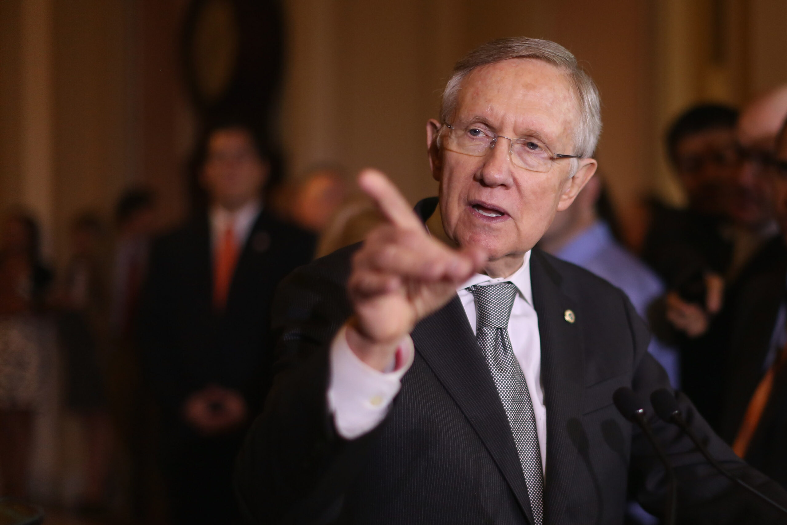 Harry Reid’s government shutdown