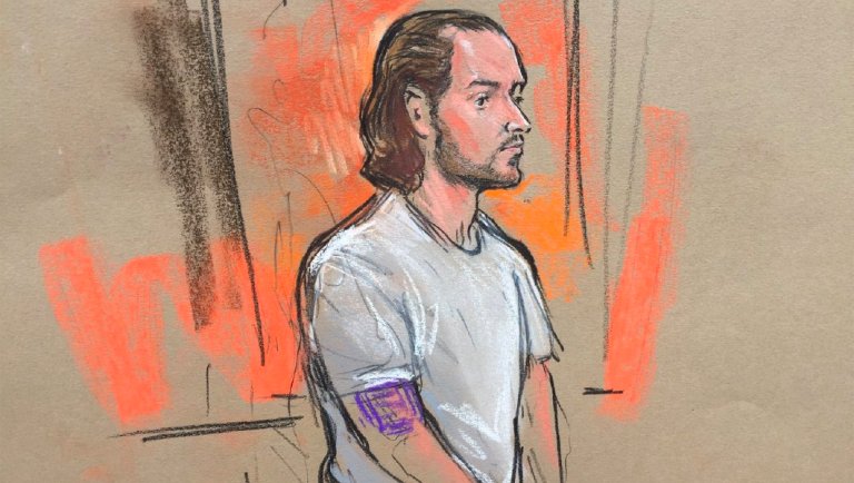 Nicholas Young, 38, purchased and sent gift card codes to ISIS members in 2016 that he thought could help them recruit new fighters. (Screenshot/Twitter)