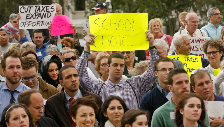 Is Florida's K-12 scholarship program the best private school choice program in the nation? (AP Photo/Phil Sears)