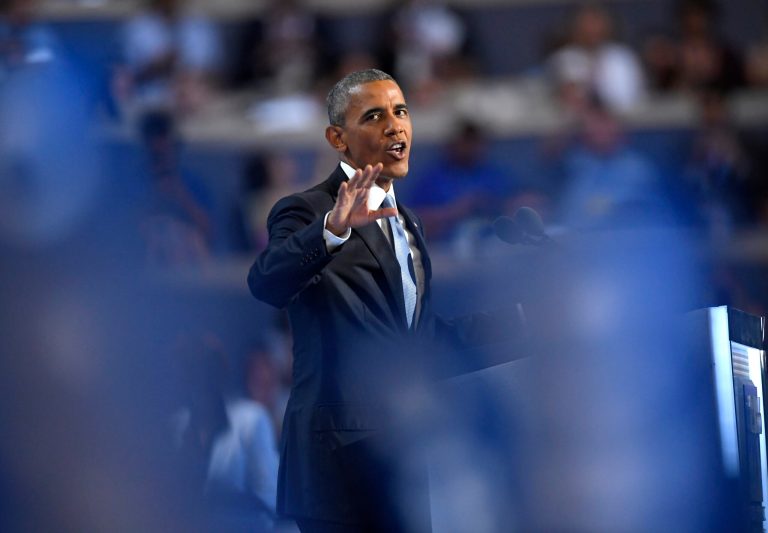 The president spoke as if broad areas of American life are better than ever. (AP Photo/Mark J. Terrill)