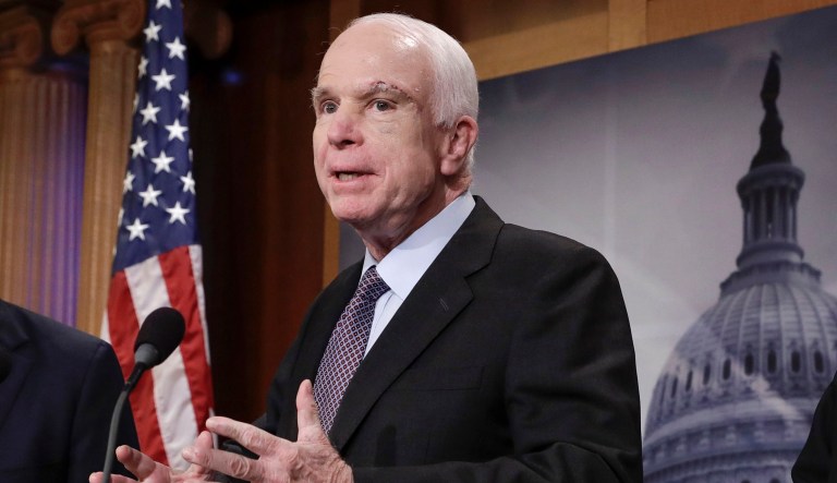 Sen. John McCain, R-Ariz., will return to the U.S. Senate next week as Congress starts a new legislative season. (AP Photo/J. Scott Applewhite, File)