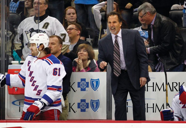 Justin K. Aller/Getty Images
Rangers coach John Tortorella has a long history of sniping at the media, opposing players, coaches and even fans.