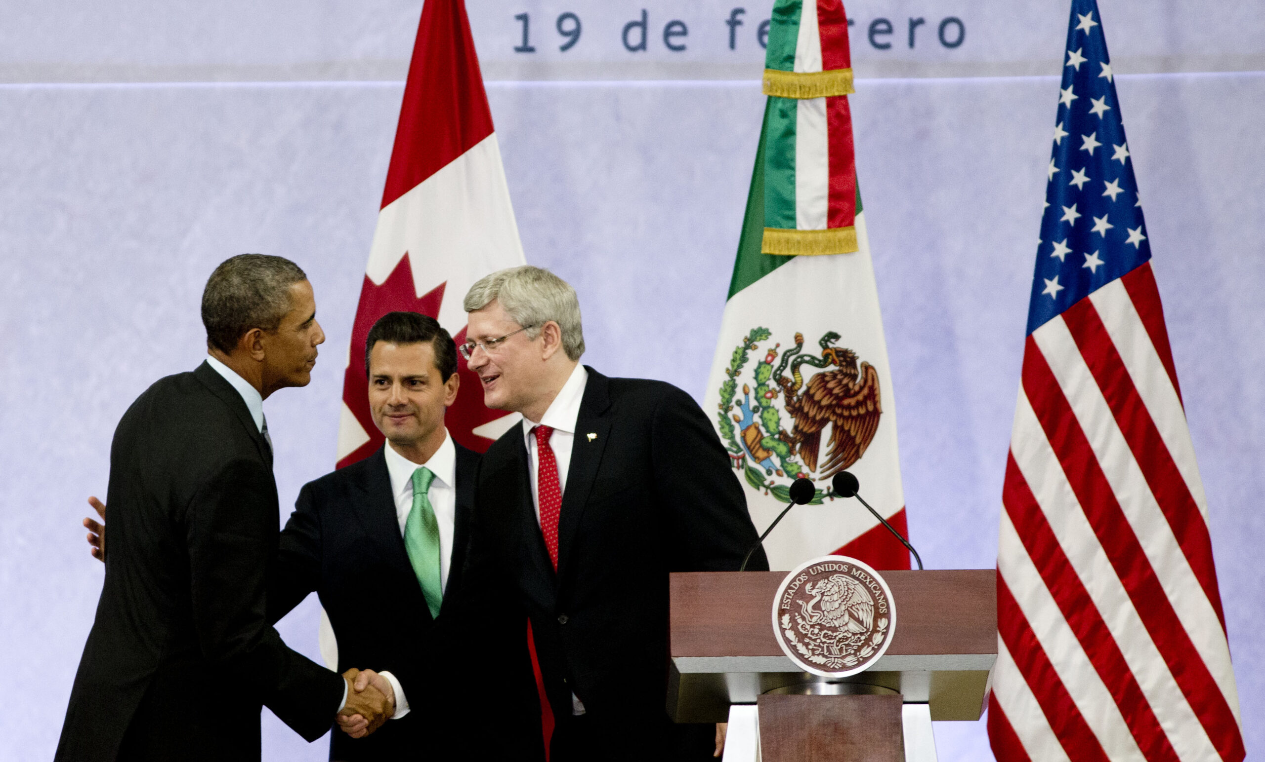 Obama takes climate fight to NAFTA