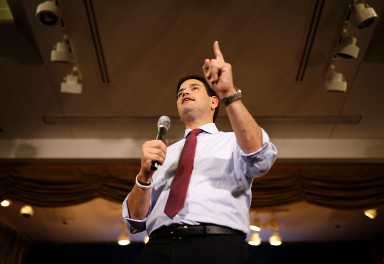n all, Rubio has raised $18 million after having transferred $3 million from his Senate campaign account, and has $11 million in cash-on-hand. (AP Photo)