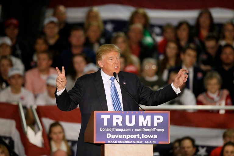 Less than one hour later, Trump told ABC's George Stephanopoulos, 