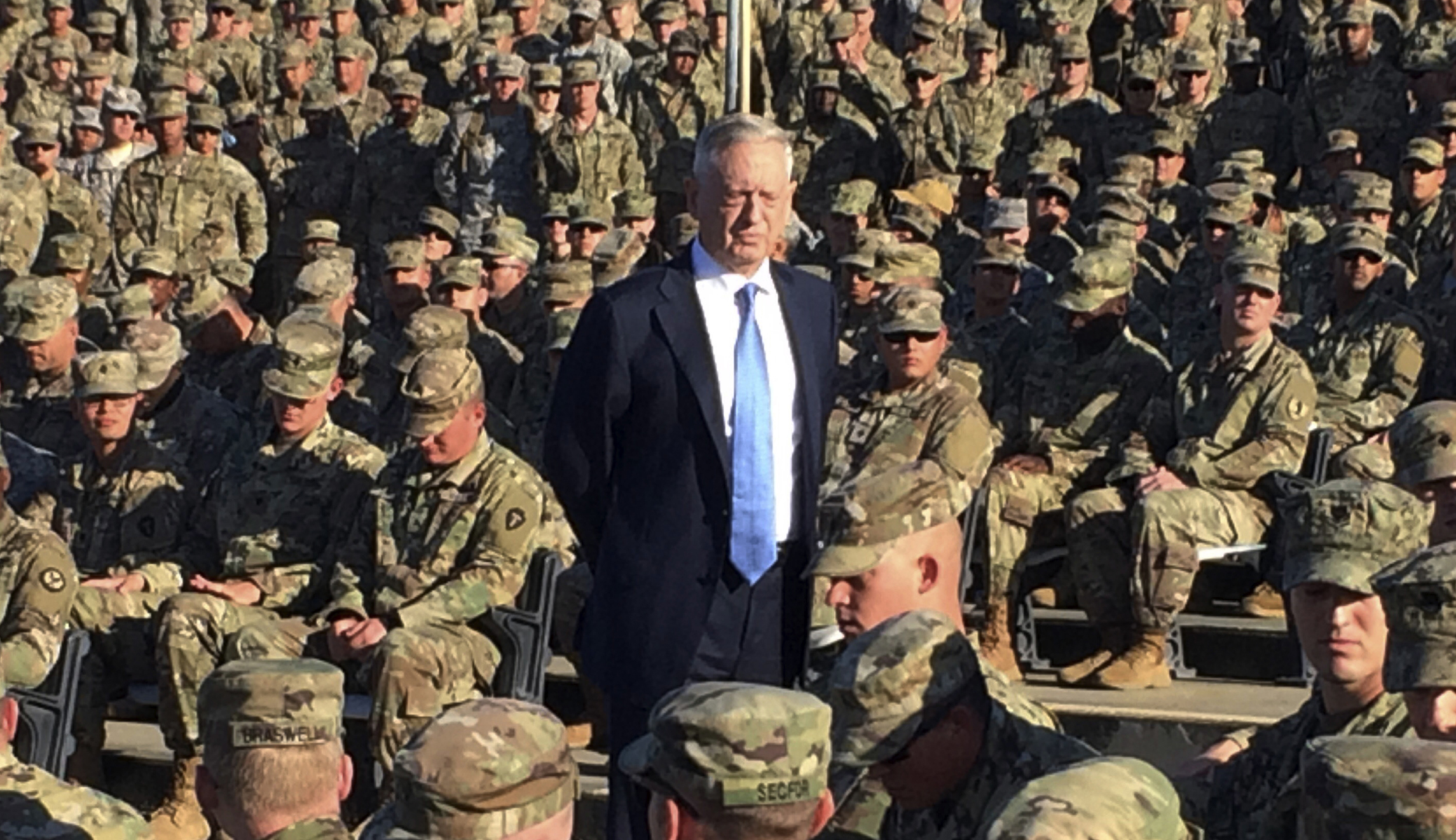 Jim Mattis: Joint military exercises with South Korea will begin after Paralympics in March
