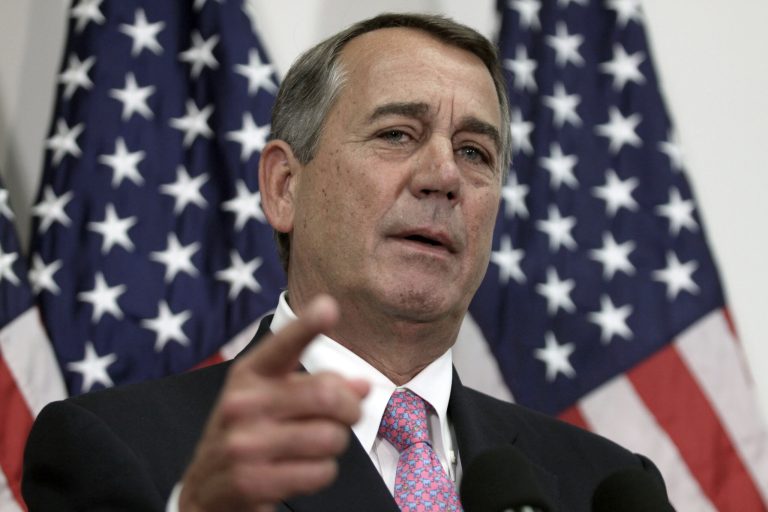 House Freedom Caucus denounced the speedy and secretive process that will bring the budget deal to the floor for a vote Wednesday. It was negotiated mostly by House Speaker John Boehner and President Obama, along with Democratic leaders.Â (AP Photo/Lauren Victoria Burke)