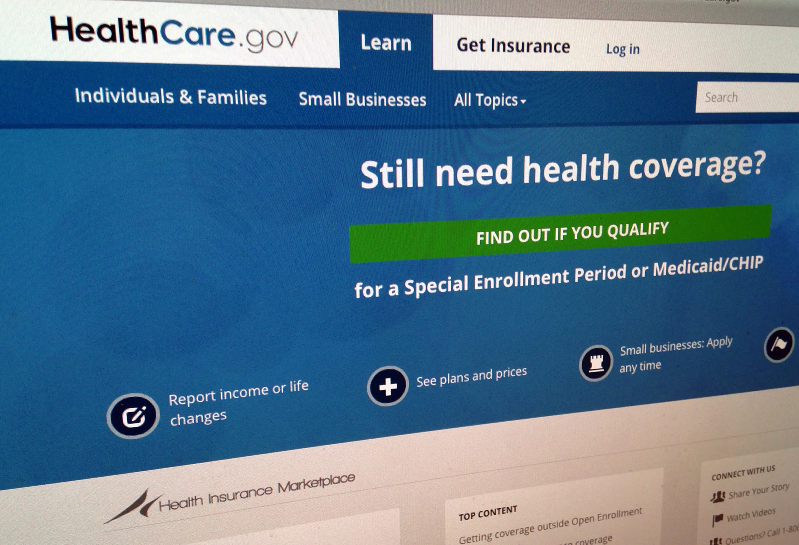 Obamacare’s website still faces hurdles as year two approaches