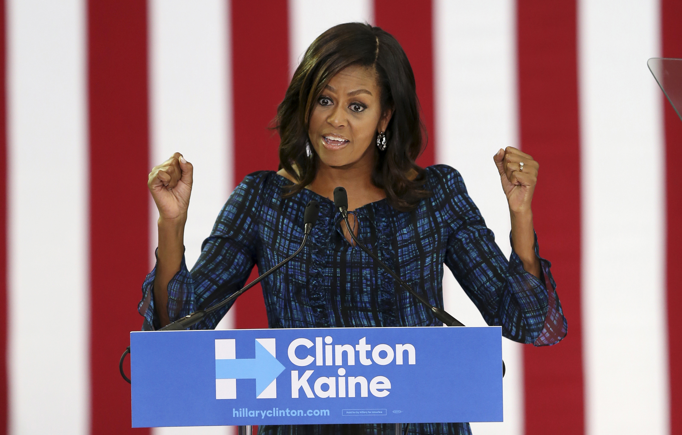 Michelle Obama: ‘We need an adult in the White House’