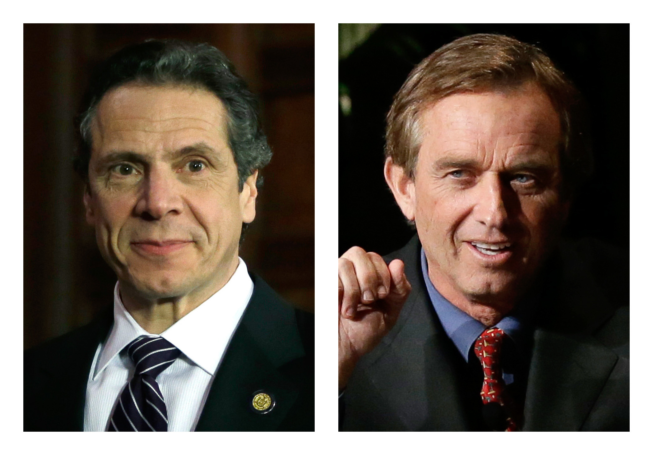 AP: NY fracking held as Cuomo, RFK Jr. talk health