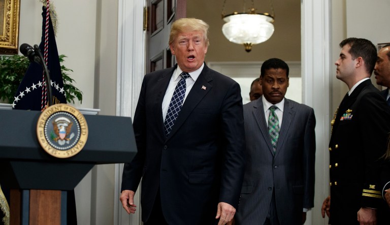 The clip had more than 245,000 views on C-SPAN's YouTube channel as of Monday. (AP Photo/Evan Vucci)