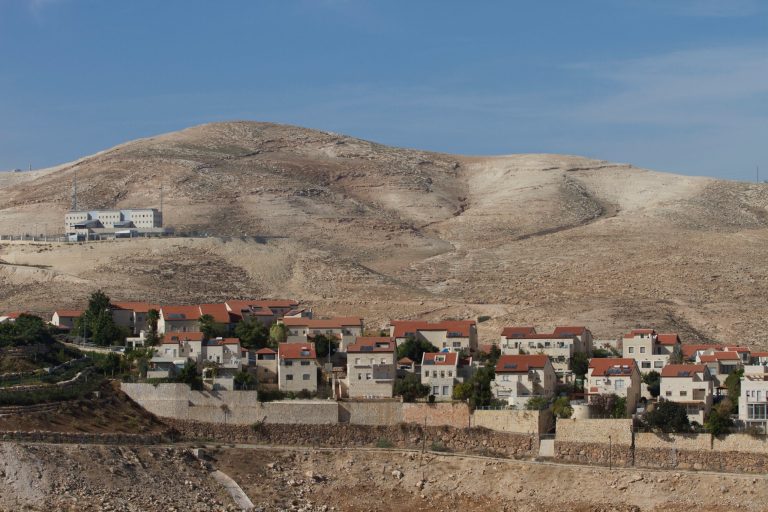   A view of the Jewish West Bank settlement of Maaleh Adumim, with E1, background, near Jerusalem, Sunday, Dec. 2, 2012. Israel on Sunday roundly rejected the United Nations' endorsement of an independent state of Palestine, and announced it would withhold more than $100 million owed to the Palestinians in retaliation for their successful statehood bid. Israel has a master plan to build 3,600 apartments and 10 hotels on the section of territory east of Jerusalem known as E1. The Palestinians have warned that such construction would kill any hope for the creation of a viable state of Palestine. (AP Photo/Ariel Schalit)  
