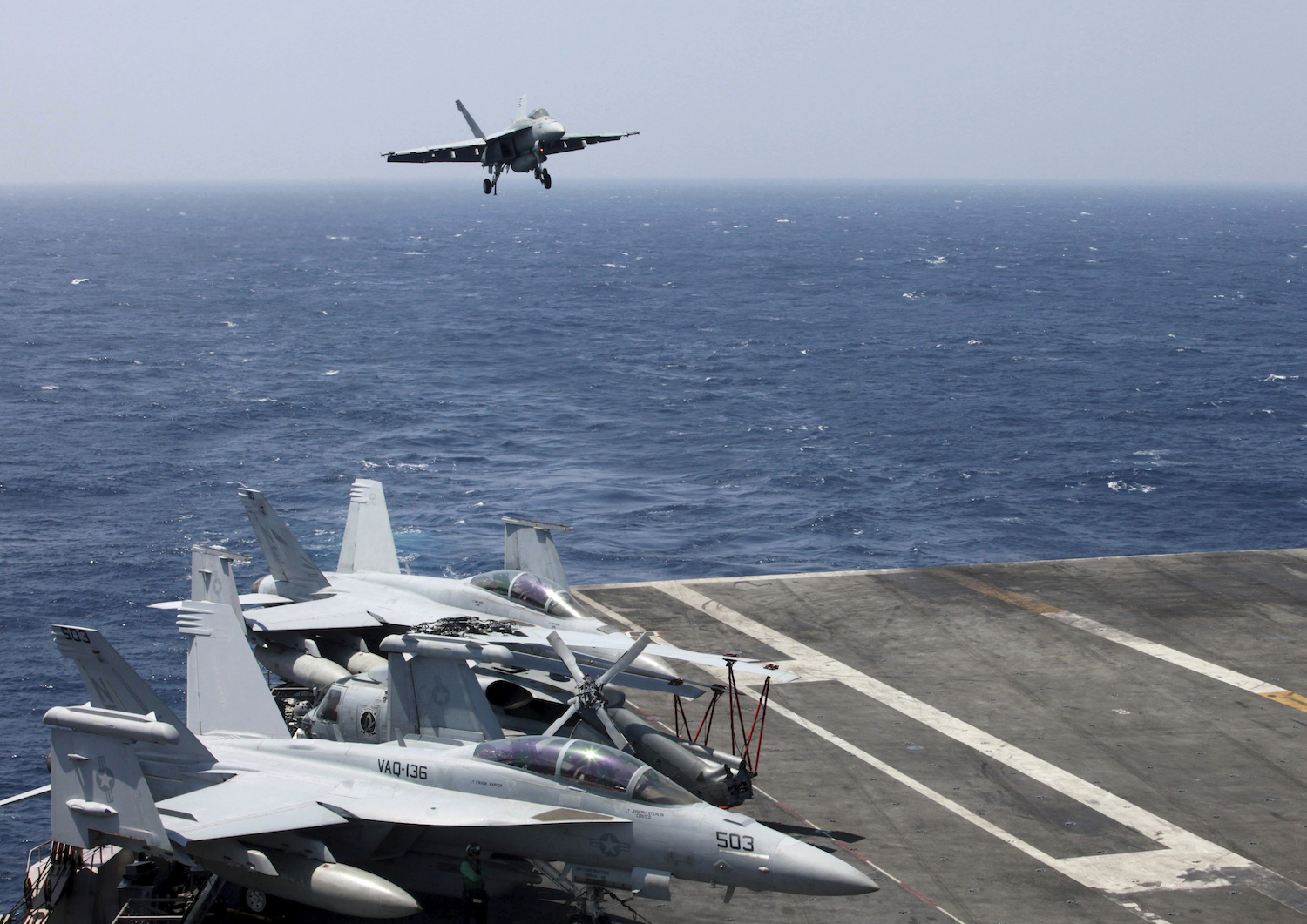 Trump defense budget mirrors Obama on ships, aircraft, report says