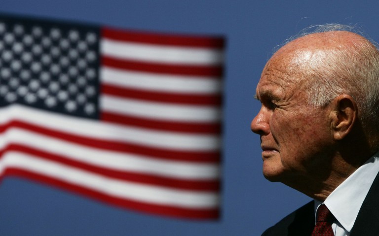 John Glenn has lived a life that few of us can imagined. (AP Photo/Gerald Herbert)