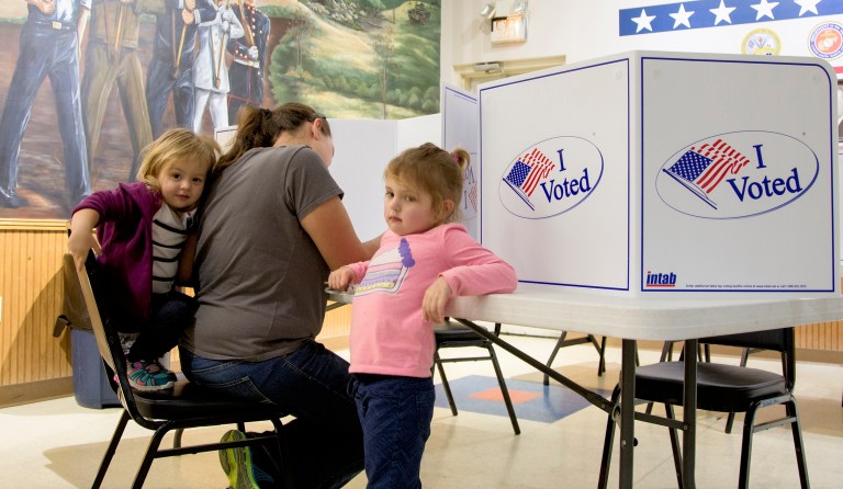 Democratic enthusiasm, like the Democratic electorate, is geographically and demographically clustered. (AP Photo/Nati Harnik)