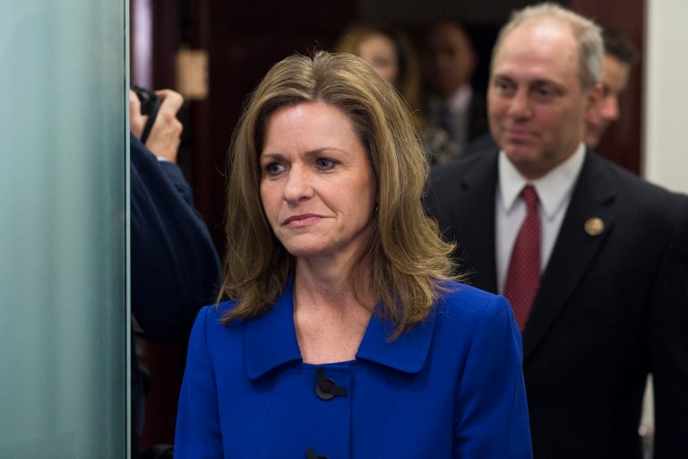 Rep. Lynn Jenkins, R-Kan.,Â is the first federal lawmaker to endorse former Hewlett-Packard CEO Carly Fiorina for president. (Graeme Jennings/Washington Examiner)