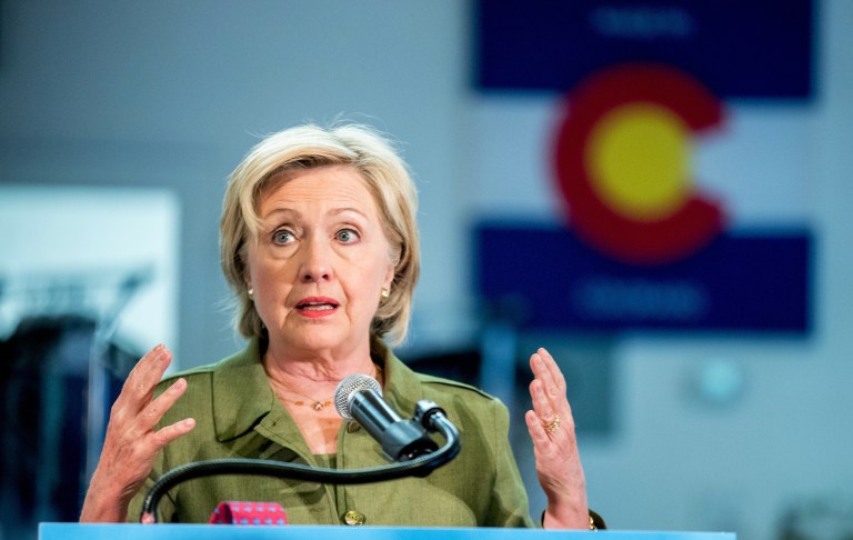 Clinton said 