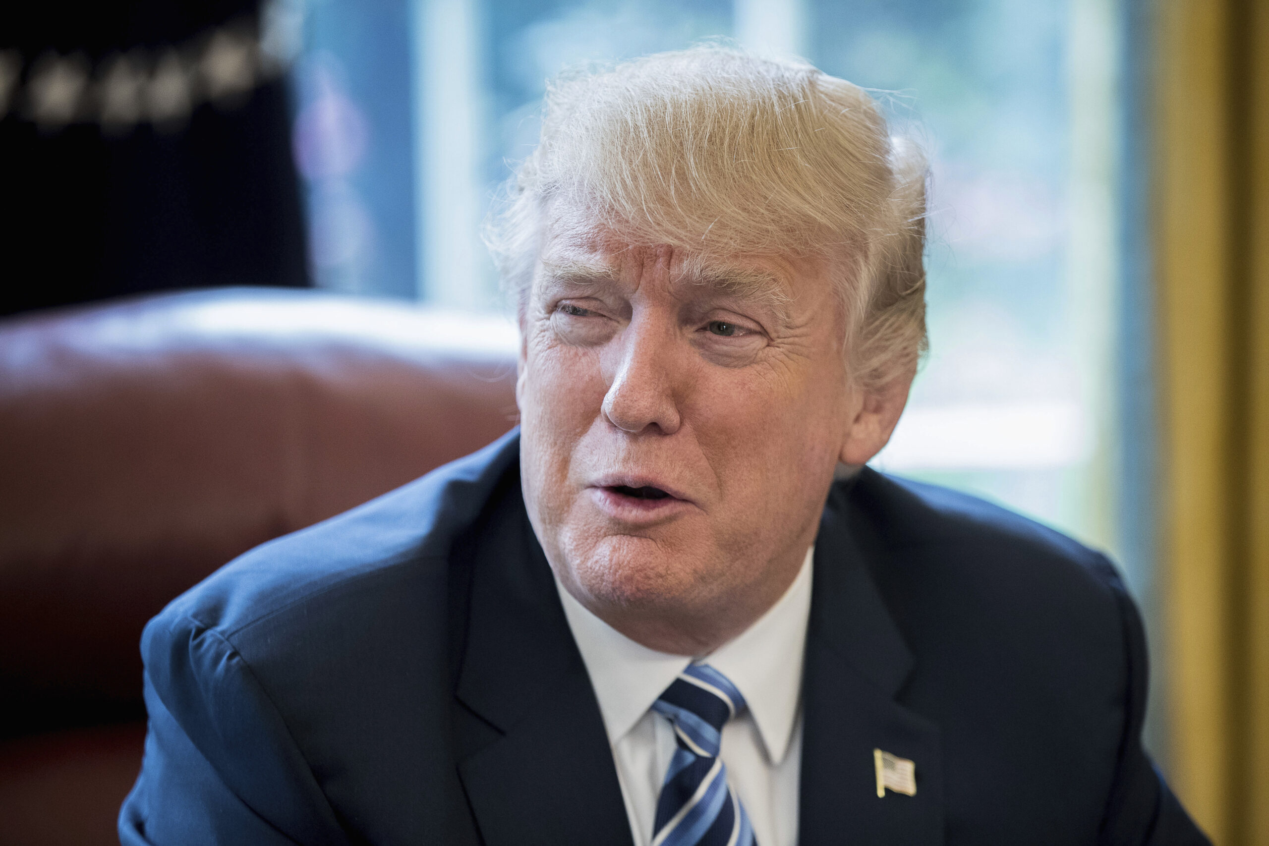 Full interview with President Trump on his first 100 days