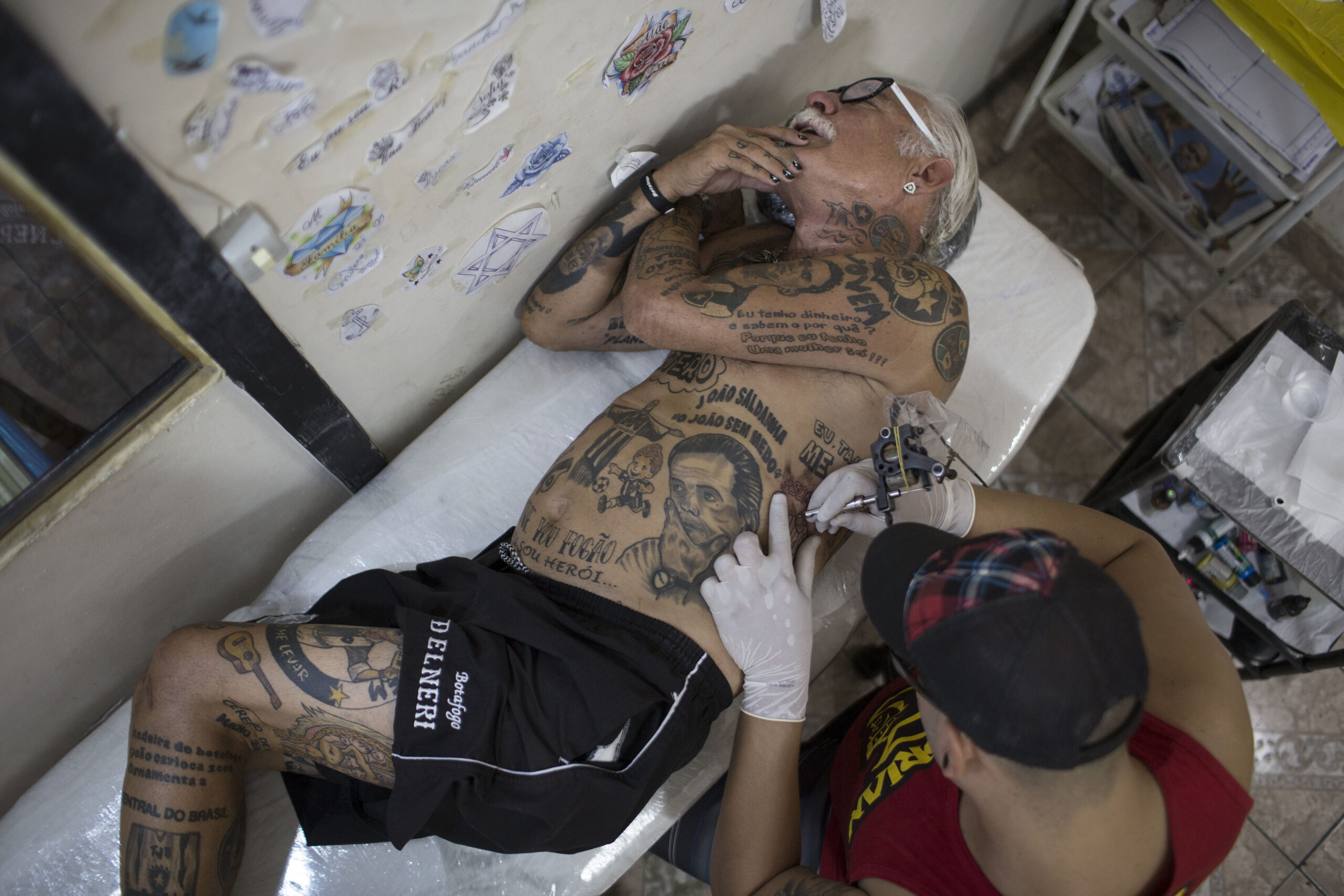 AP PHOTOS: Tattoos express Brazilians’ soccer love