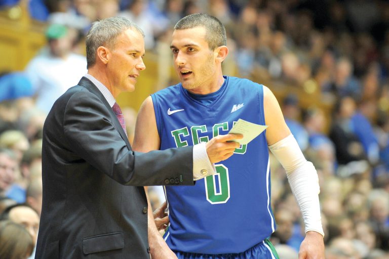 Lance King/Getty Images
Coach Andy Enfield has Florida Gulf Coast in the NCAA tournament in just its second season of eligibility.