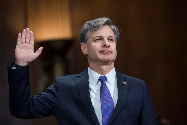 Wray: ‘I would try to talk him out of it, and if that failed, I would resign’