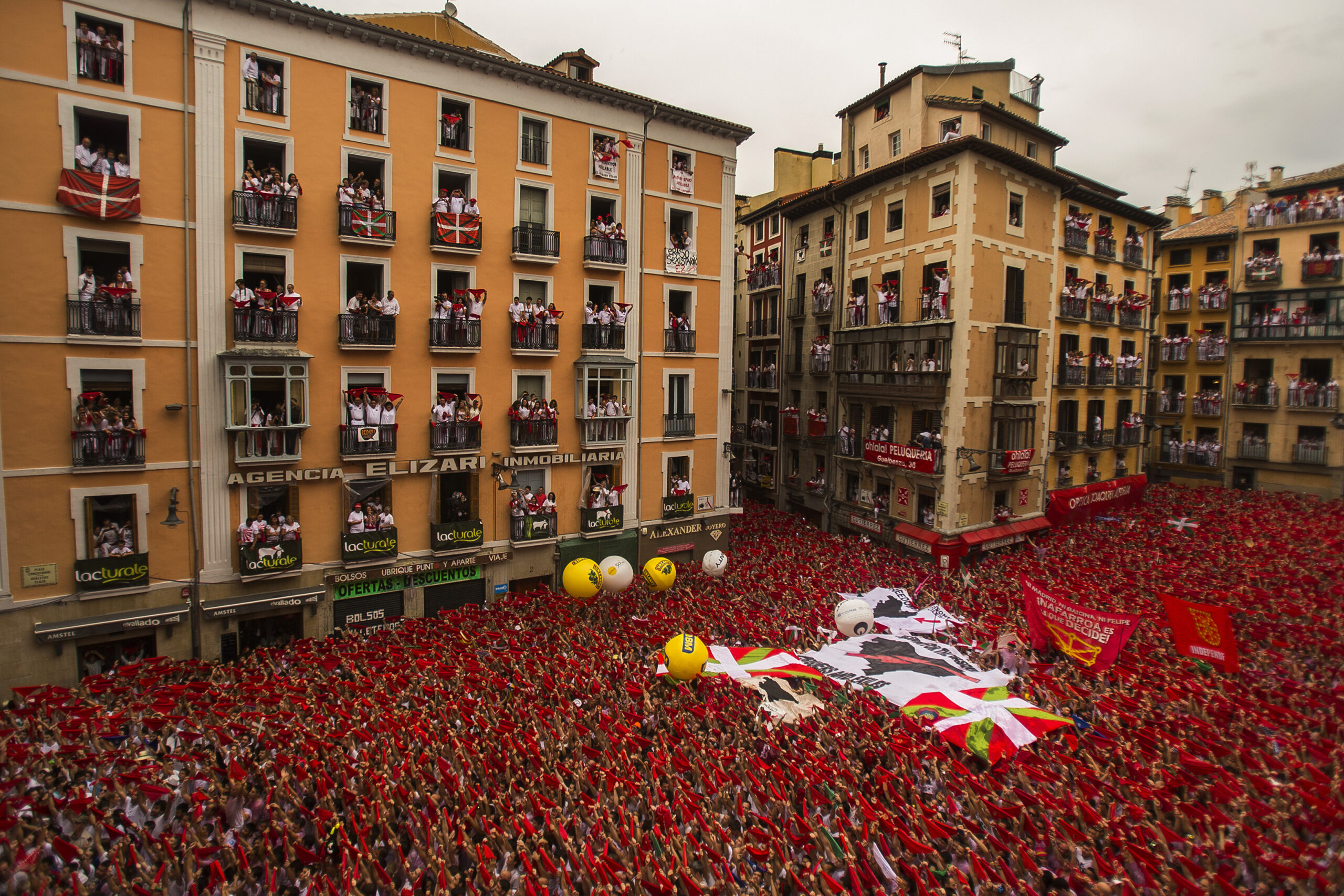 Spain’s famed bull run festival begins in Pamplona