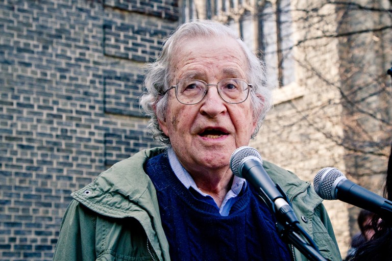 Noam Chomsky, Partisan Hack?