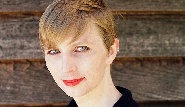 Manning was released from a military prison in Fort Leavenworth, Kansas, on May 17 after serving seven years of a 35-year sentence, which was commuted by former President Barack Obama in his final days in office. (Tim Travers Hawkins/Courtesy of Chelsea Manning via AP, File)