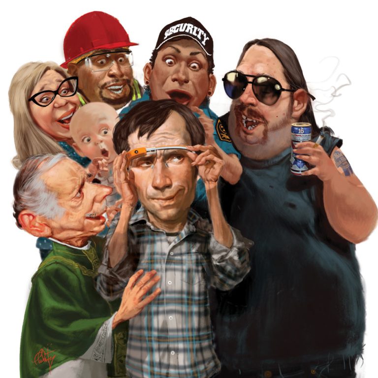 Through a Google Glass, Darkly