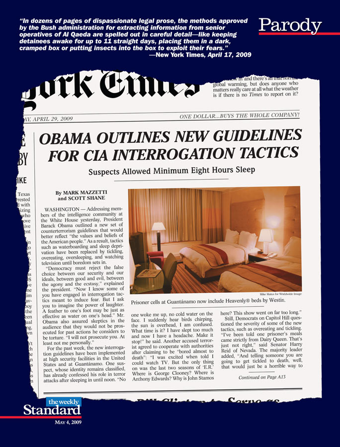 Obama’s New Interrogation Tactics