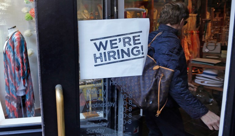Private sector forecasters had expected new jobless claims to fall to 241,000. (AP Photo/Charles Krupa, File)