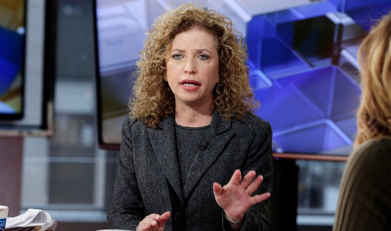 Rep. Debbie Wasserman Schultz resigned from her top post at the DNC last summer following the WikiLeaks email dump that showed she and other DNC officials worked to undermine the presidential primary campaign of Sen. Bernie Sanders in favor of Hillary Clinton. (AP Photo/Richard Drew, File)