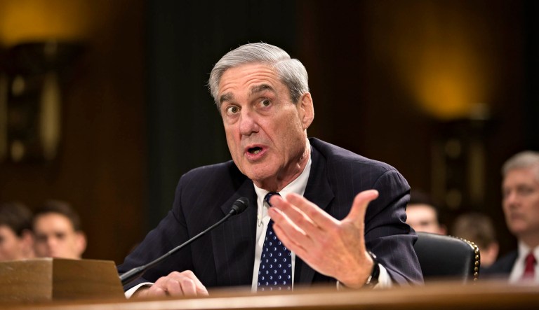 Last week, the Washington Post reported Mueller is investigating the president for obstruction of justice in light of his firing of former FBI Director James Comey, something the president's legal team is denying. (AP Photo/J. Scott Applewhite)
