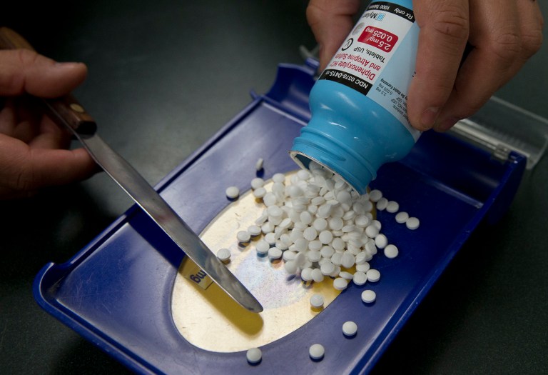 Senate Democrats are asking President-elect Trump to take specific steps aimed at lowering the cost of prescription drugs. (AP Photo/Rich Pedroncelli)