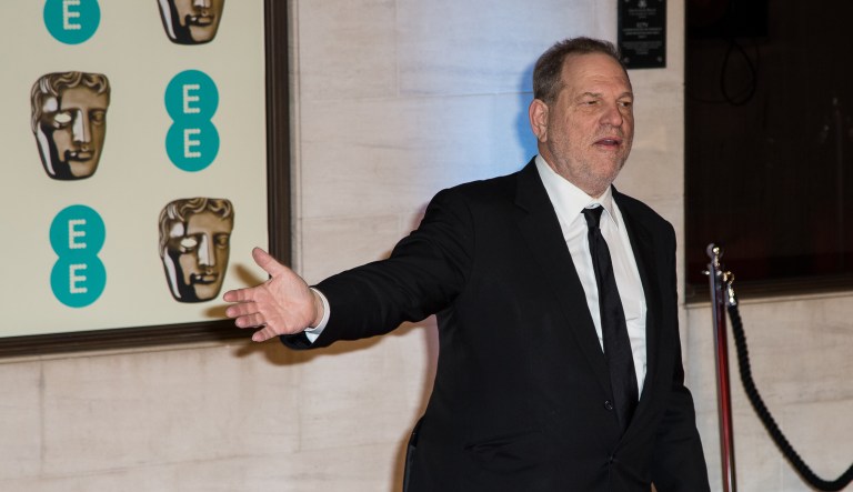 In short, it's the exact sort of cowardly trash you'd expect from someone who has reportedly spent most of his adult life preying on women. (Photo by Vianney Le Caer/Invision/AP)