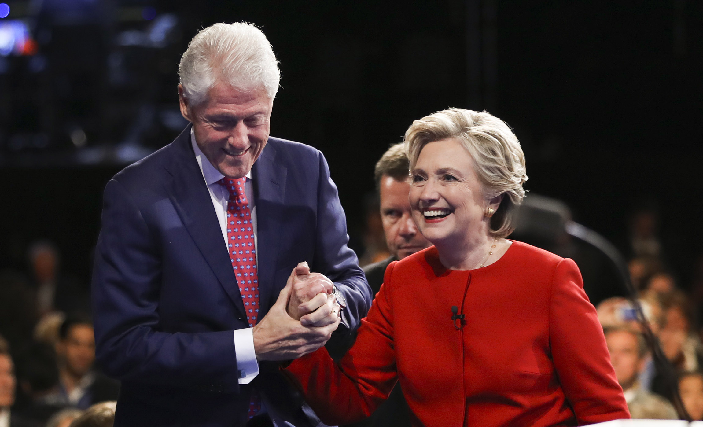 How character didn’t count against the Clintons this time