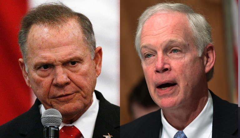 Sen. Ron Johnson also said he hopes the election is a lesson for Steve Bannon: 