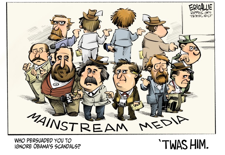 Editorial cartoon: ‘Twas him