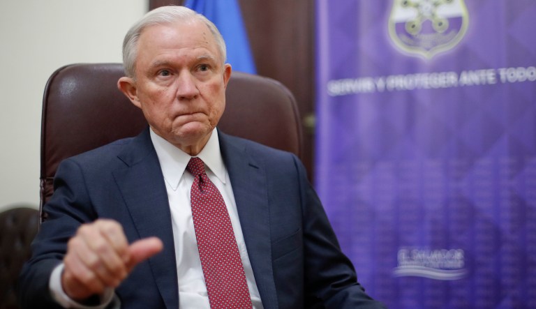 Attorney General Jeff Sessions said Monday he expects President Trump to denounce specific white nationalist groups, after being criticized for issuing a general statement condemning 