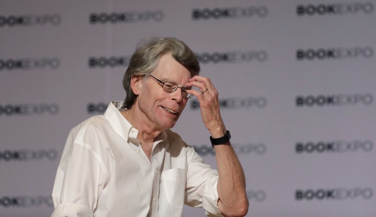 Author Stephen King apologized for saying that a train crash that involved Republican lawmakers was 
