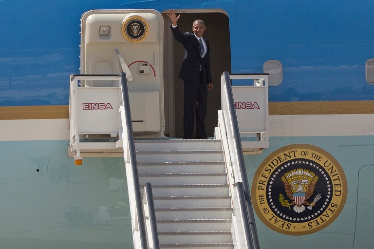 Obama was traveling for a NATO summit in Europe when the attack in Dallas took place, but he decided to shorten the trip by a day in light of the shooting. (AP Photo/Paul White)